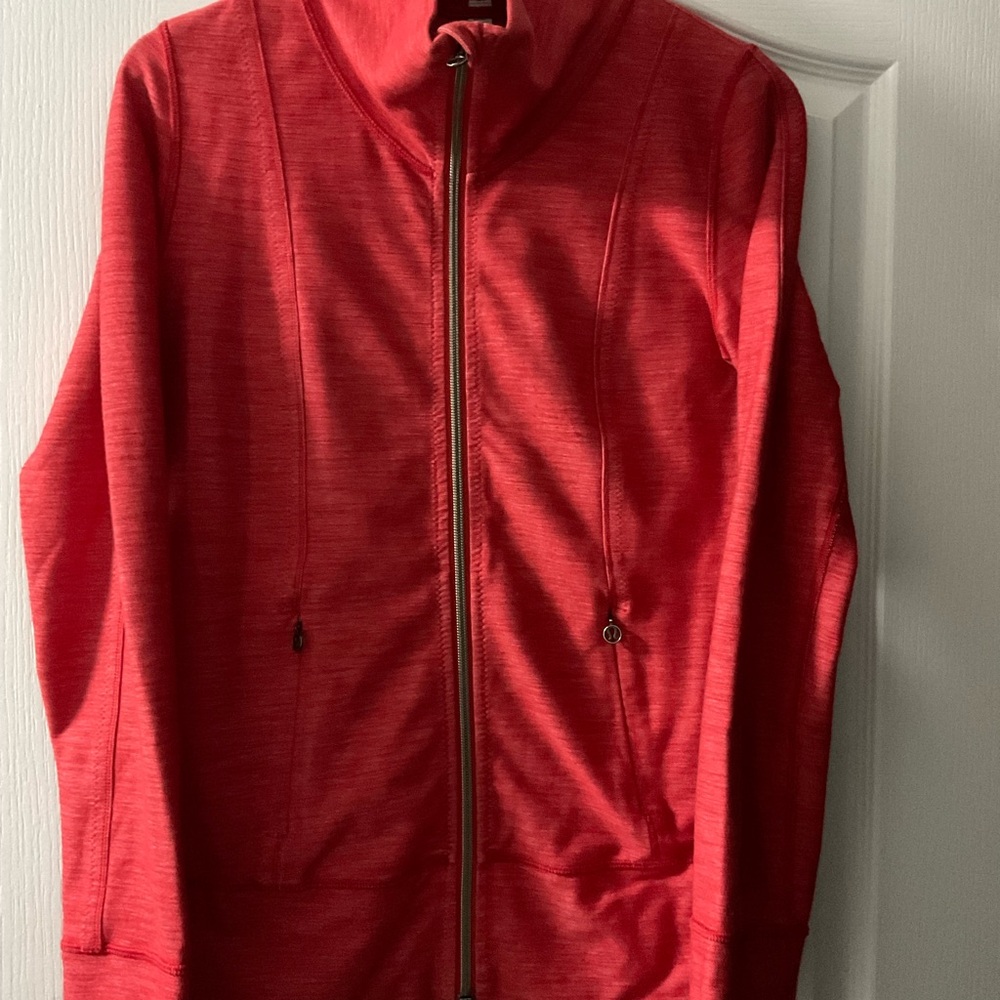 Lululemon Red Zip-Up Jacket